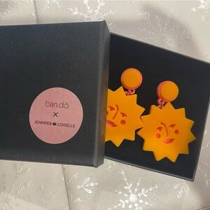 Cute Bando sun earrings
